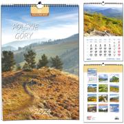 Kalendarz 2024 B3 7 plansz Polskie Góry. Wydawca: EV-Corp. Dadada.pl Opakowanie Kalendarz 2024 B3 7 plansz Polskie Góry