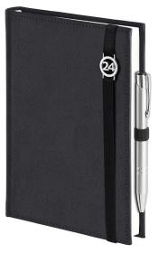 Opakowanie Kalendarz 2024 B6 Dzienny Cross czarny