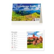 Opakowanie Kalendarz 2024 biurkowy Krajobrazy Polski HELMA
