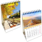 Opakowanie Kalendarz 2024 biurkowy pion mały Pl. Krajobrazy
