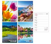 Opakowanie Kalendarz 2024 Biurkowy Pionowy MIX