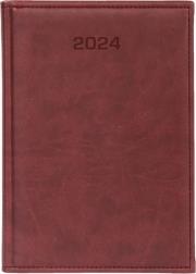Opakowanie Kalendarz 2024 dzienny A5 Vivella bordo