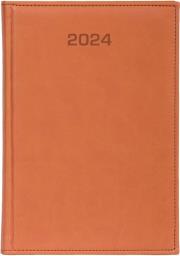 Opakowanie Kalendarz 2024 dzienny A5 Vivella jasny brąz