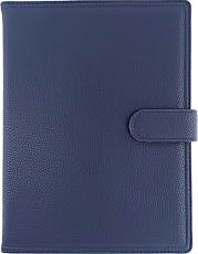 Opakowanie Kalendarz 2024 dzienny B5 z zapięciem ekoskóra granatowy