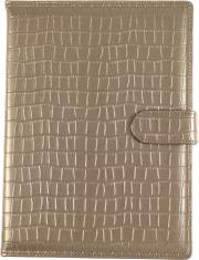 Opakowanie Kalendarz 2024 dzienny B5 z zapięciem krokodyl jasny brąz