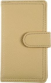 Opakowanie Kalendarz 2024 dzienny B6 z zapięciem ekoskóra kremowy