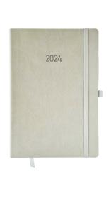 Opakowanie Kalendarz 2024 flex z gumką A5 tygodniowy V6 szary