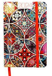Opakowanie Kalendarz 2024 foto lux z gumką B6 dzienny  V2