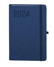 Okładka książki Kalendarz 2024 Jacob A5 granat TDW