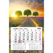 Opakowanie Kalendarz 2024 jednodzielny gł. płaska Prowansja