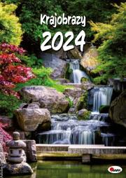 Opakowanie Kalendarz 2024 Krajobrazy SM1 ścienny
