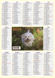 Opakowanie Kalendarz 2024 Listkowy KL ścienny