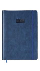 Opakowanie Kalendarz 2024 lux z gumką A4 tygodniowy V2 granatowy