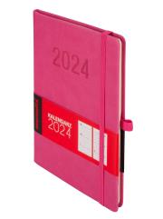 Okładka książki Kalendarz 2024 Memo A5 TDW róż