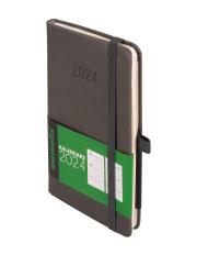 Okładka książki Kalendarz 2024 Memo A6 TDW grafit