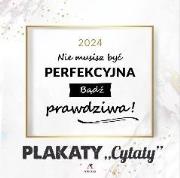 Opakowanie Kalendarz 2024 Plakaty-cytaty