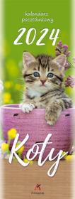 Opakowanie Kalendarz 2024 pocztówkowy Koty