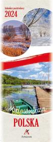 Opakowanie Kalendarz 2024 pocztówkowy Malownicza Polska