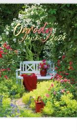 Opakowanie Kalendarz 2024 Reklamowy Ogrody rajskie