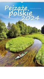 Opakowanie Kalendarz 2024 Reklamowy Pejzaże polskie