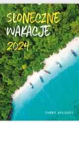 Opakowanie Kalendarz 2024 Reklamowy Słoneczne wakacje