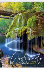 Opakowanie Kalendarz 2024 Reklamowy Wodospady świata