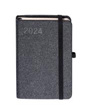 Okładka książki Kalendarz 2024 Sakura A6 czarny TDW