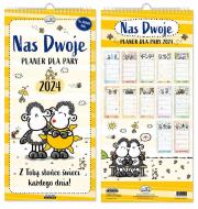 Opakowanie Kalendarz 2024 ścienny planer Sheepworld dla pary