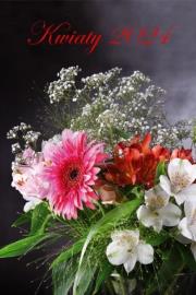 Opakowanie Kalendarz 2024 Ścienny wieloplanszowy Kwiaty