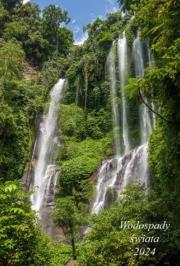 Opakowanie Kalendarz 2024 Ścienny wieloplanszowy Wodospady