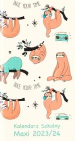 Kalendarz 2024 szkolny Maxi MIX. Wydawca: Kalpol. Dadada.pl Opakowanie Kalendarz 2024 szkolny Maxi MIX