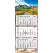 Opakowanie Kalendarz 2024 trójdzielny gł. płaska Tatry