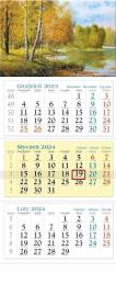 Opakowanie Kalendarz 2024 Trójdzielny Jesień