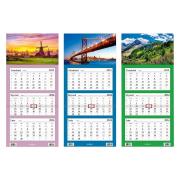 Opakowanie Kalendarz 2024 trójdzielny Lux mix