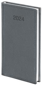 Opakowanie Kalendarz 2024 tygodniowy A6 cross srebrny