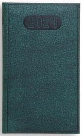 Okładka książki Kalendarz 2024 tygodniowy Print - zielony