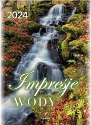 Opakowanie Kalendarz 2024 wieloplanszowy B4 Impresje wody