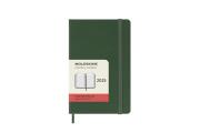 Opakowanie Kalendarz 2025 12M Moleskine P dzienny Myrtle Green 9x14