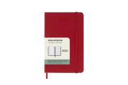 Opakowanie Kalendarz 2025 12M Moleskine P tygodniowy Scarlet Red 9x14
