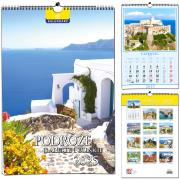 Opakowanie Kalendarz 2025 13 Plansz B3 Podróże