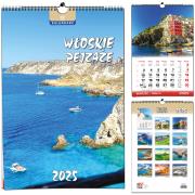 Opakowanie Kalendarz 2025 13 Plansz B3 Włoskie pejzaże