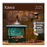 Kalendarz 2025 30x30 Kawa. Wydawca: Helma 365. Dadada.pl Opakowanie Kalendarz 2025 30x30 Kawa