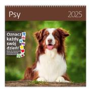 Kalendarz 2025 30x30 Psy. Wydawca: Helma 365. Dadada.pl Opakowanie Kalendarz 2025 30x30 Psy