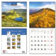 Opakowanie Kalendarz 2025 30x60 13 planszowy Polskie Góry