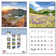 Opakowanie Kalendarz 2025 30x60 13 planszowy Tatry