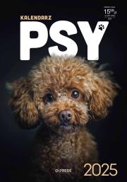 Kalendarz 2025 A3 Ścienny Psy. Wydawca: O-press. Dadada.pl Opakowanie Kalendarz 2025 A3 Ścienny Psy