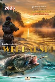 Okładka książki Kalendarz 2025 A3 ścienny Wędkarski