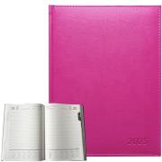 Opakowanie Kalendarz 2025 A4 dzienny sb/nd osobno Różowy