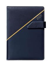 Opakowanie Kalendarz 2025 A5 dzienny biznesowy vip granatowy