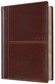 Opakowanie Kalendarz 2025 A5 dzienny brązowy